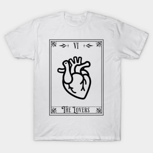 The Lovers Tarot Card T-Shirt